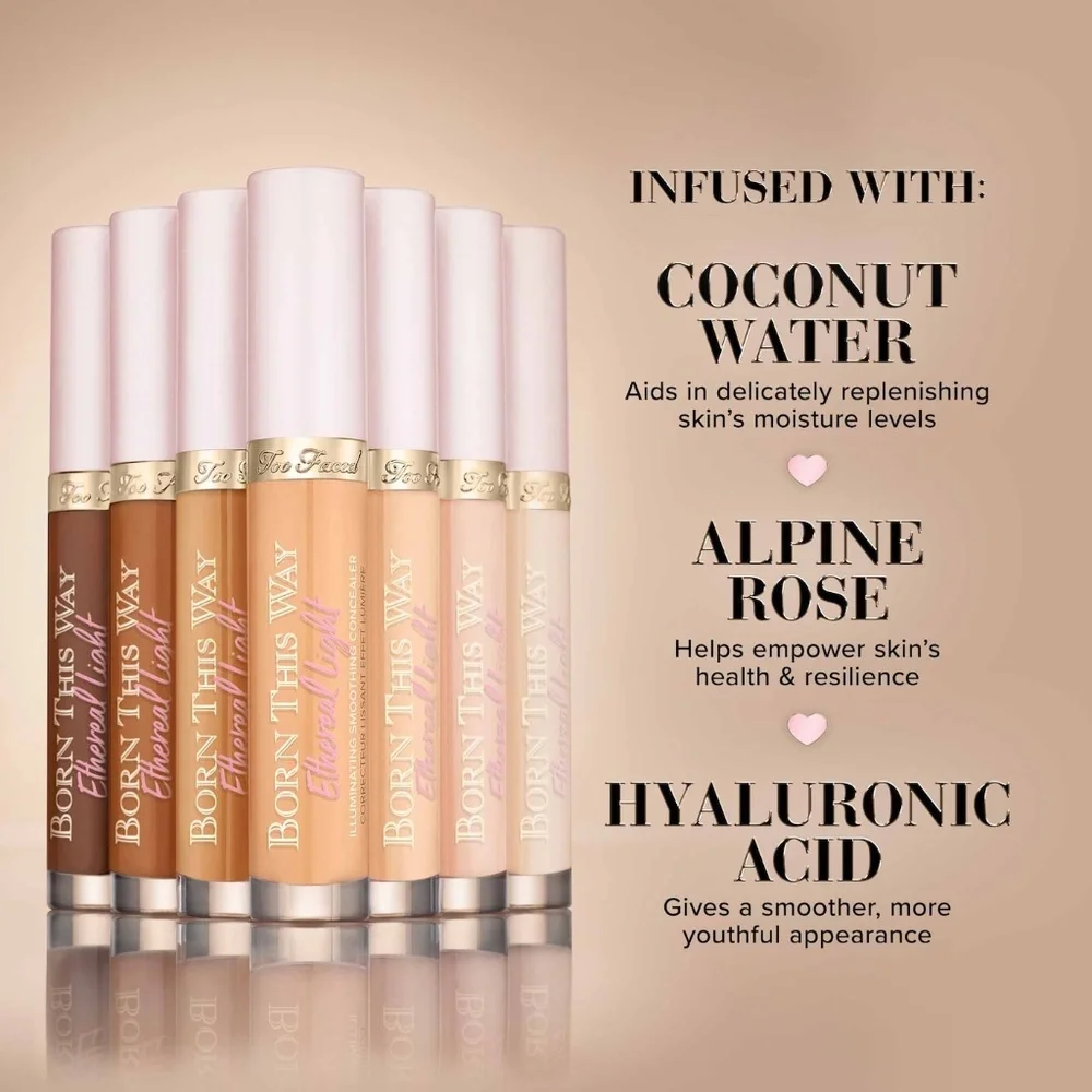 TooFaced Born This Way EtherealLight Illuminating Smoothing Concealer ButterCup